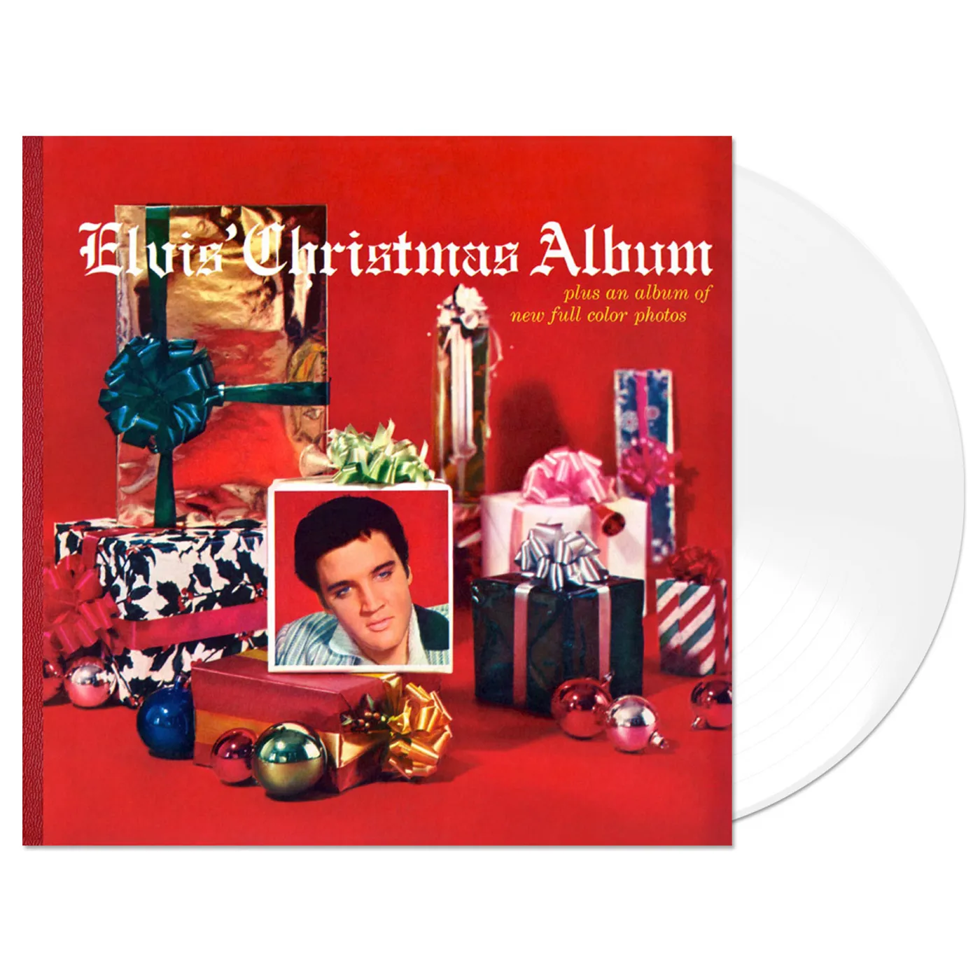 Limited Edition Elvis Presley' Christmas Album 180 Gram Audiophile White Vinyl