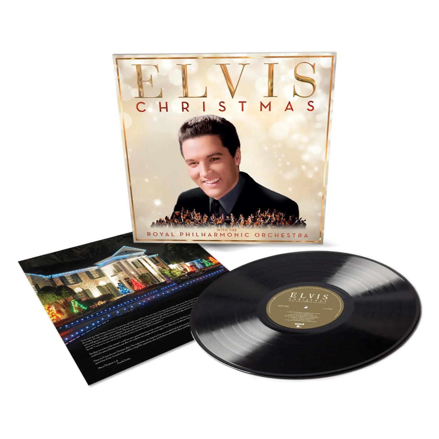Christmas with Elvis Presley and the Royal Philharmonic Orchestra LP (Vinyl)