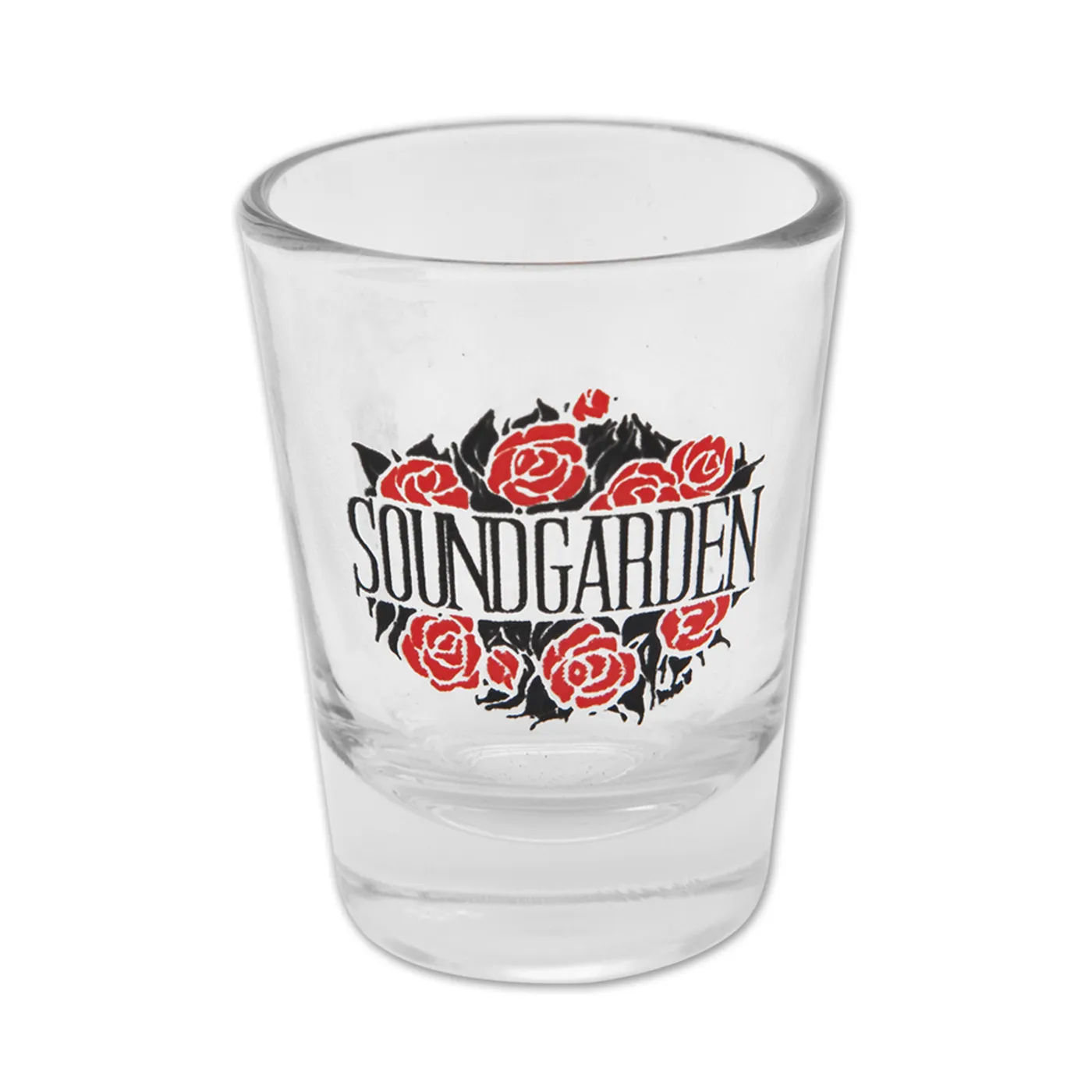 Soundgarden Roses Shot Glass