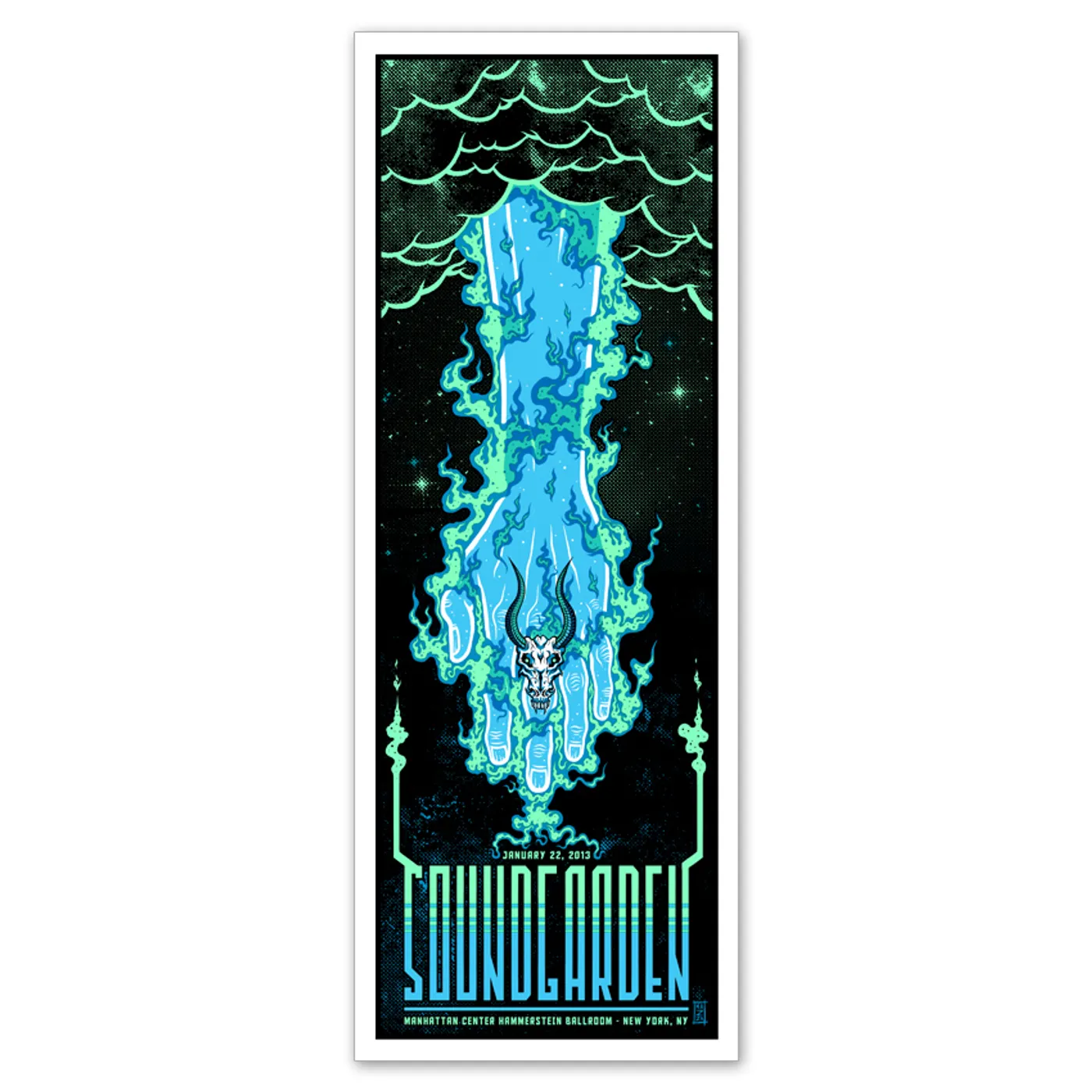 Soundgarden New York NY Limited Edition Print