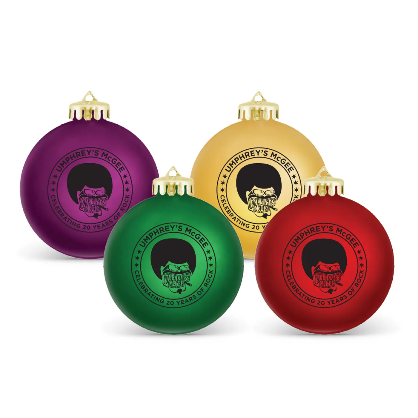 Umphrey's McGee 20 Year Anniversary Ornaments