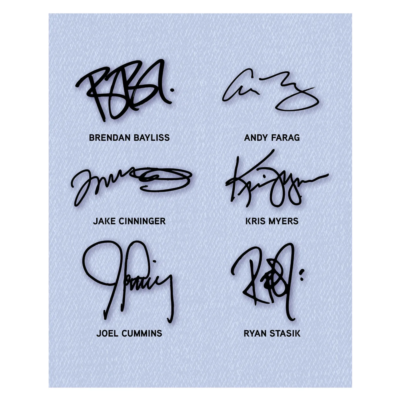 Umphrey's McGee Limited Edition UM Autograph Pin Set