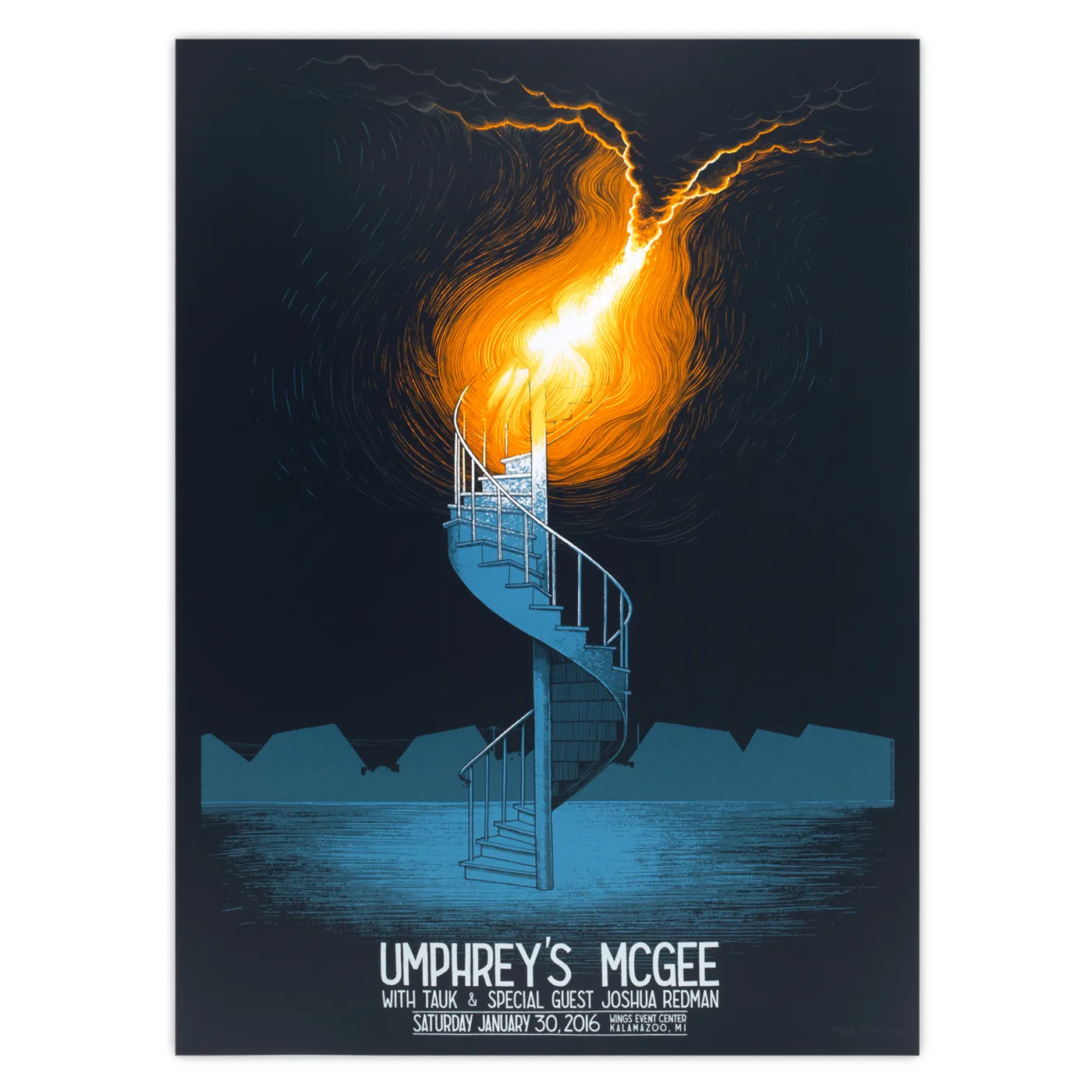 Umphrey's McGee Wings Event Center Kalamazoo 2016 by Justin Santora