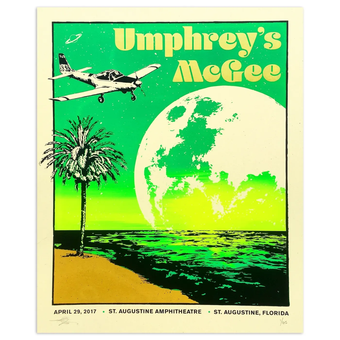 Umphrey's McGee St. Augustine Poster by T. Shaw Designs