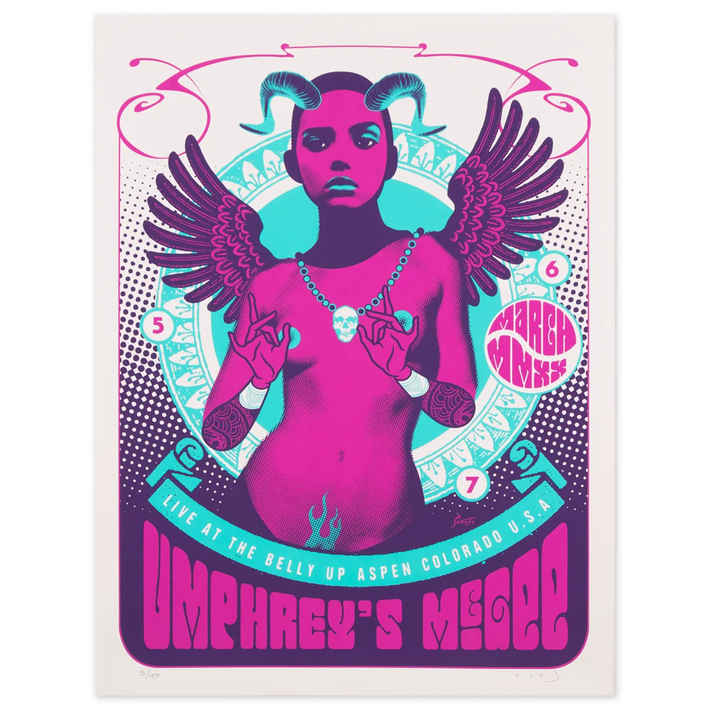 Umphrey's McGee Aspen 2020 Poster