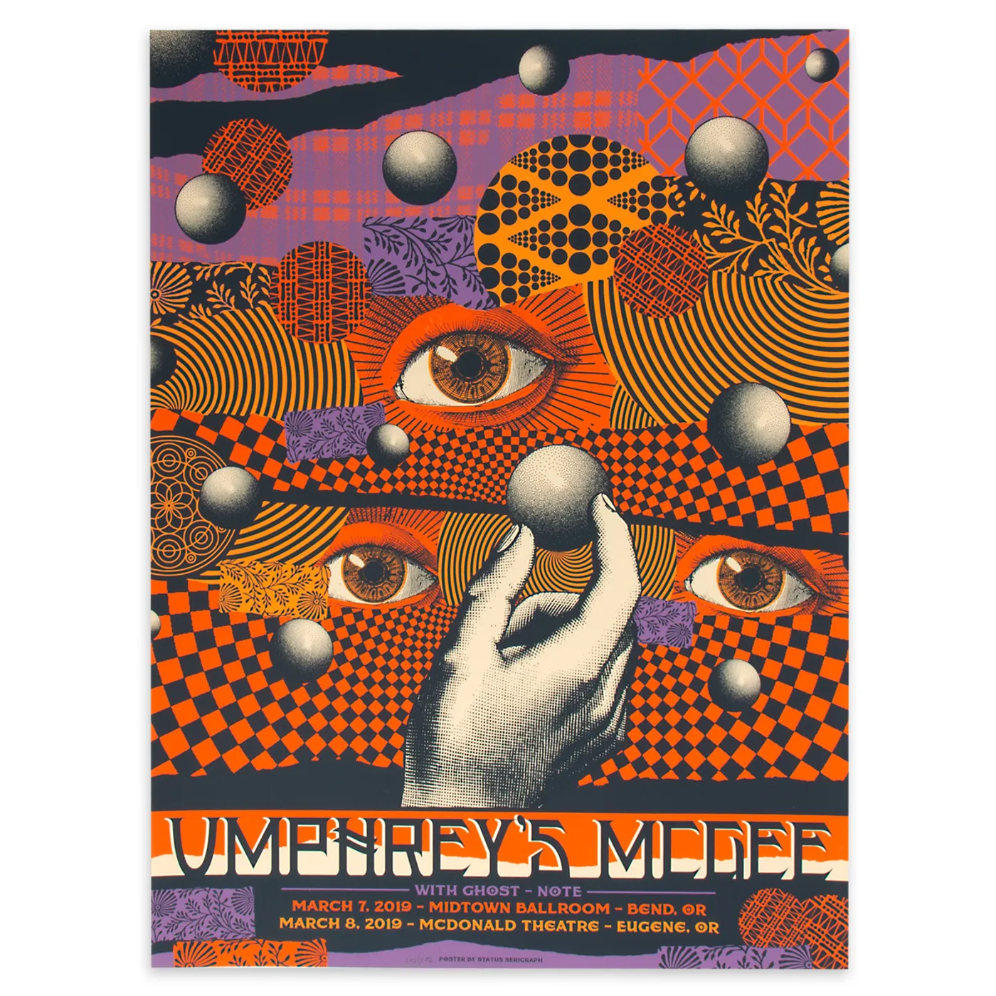 Umphrey's McGee Midtown Ballroom Bend/McDonald Theatre Eugene 2019