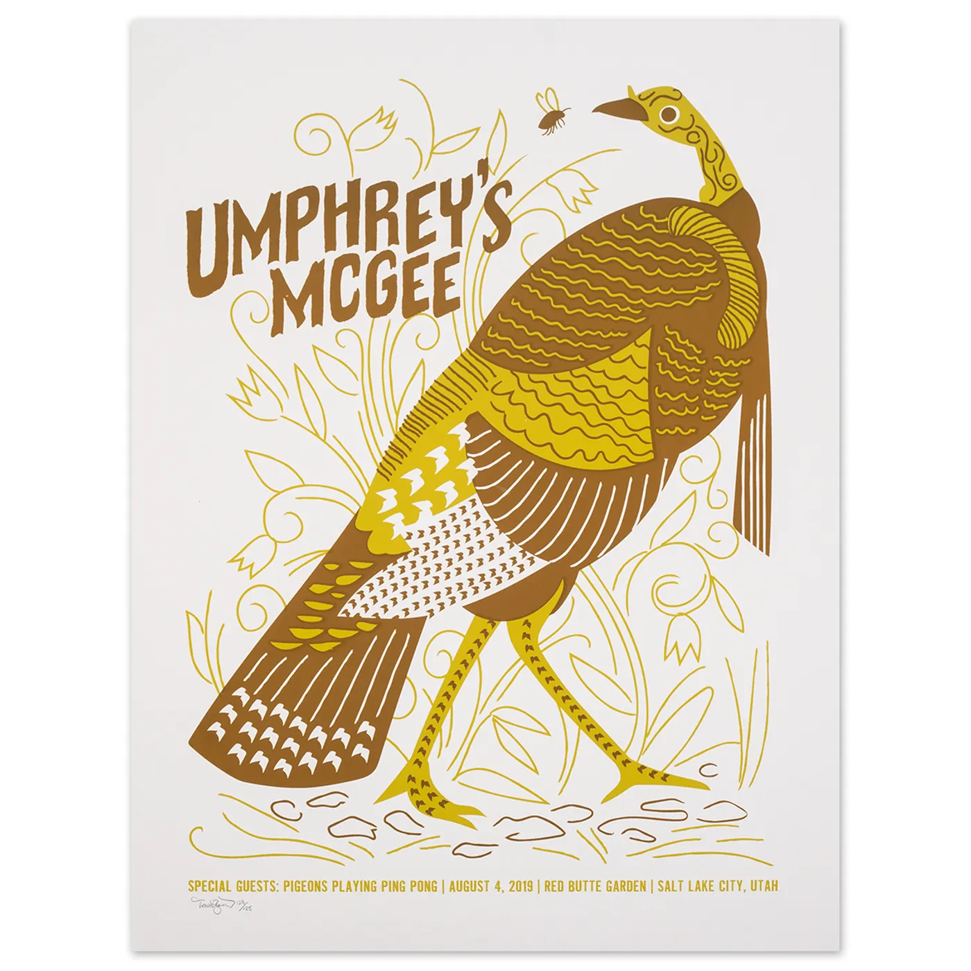 Umphrey's McGee Furturtle Salt Lake City Poster