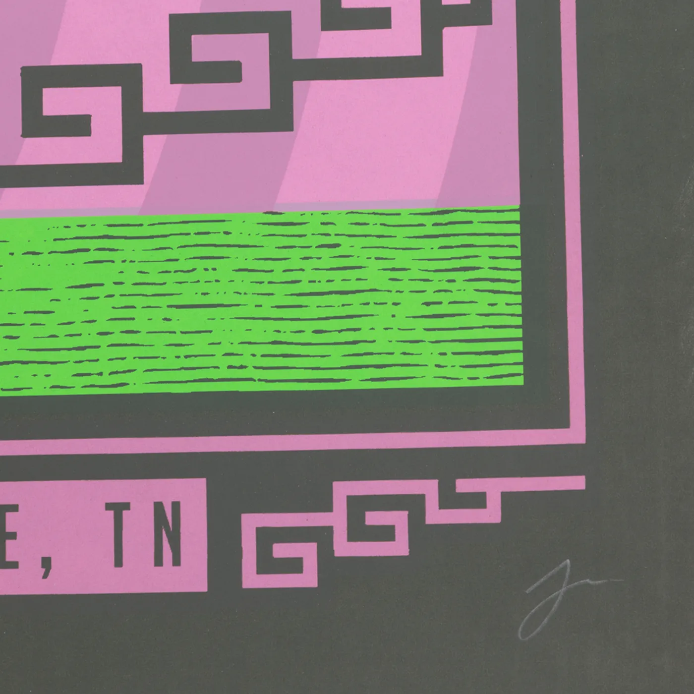 Umphrey's McGee Justin Helton Knoxville Poster