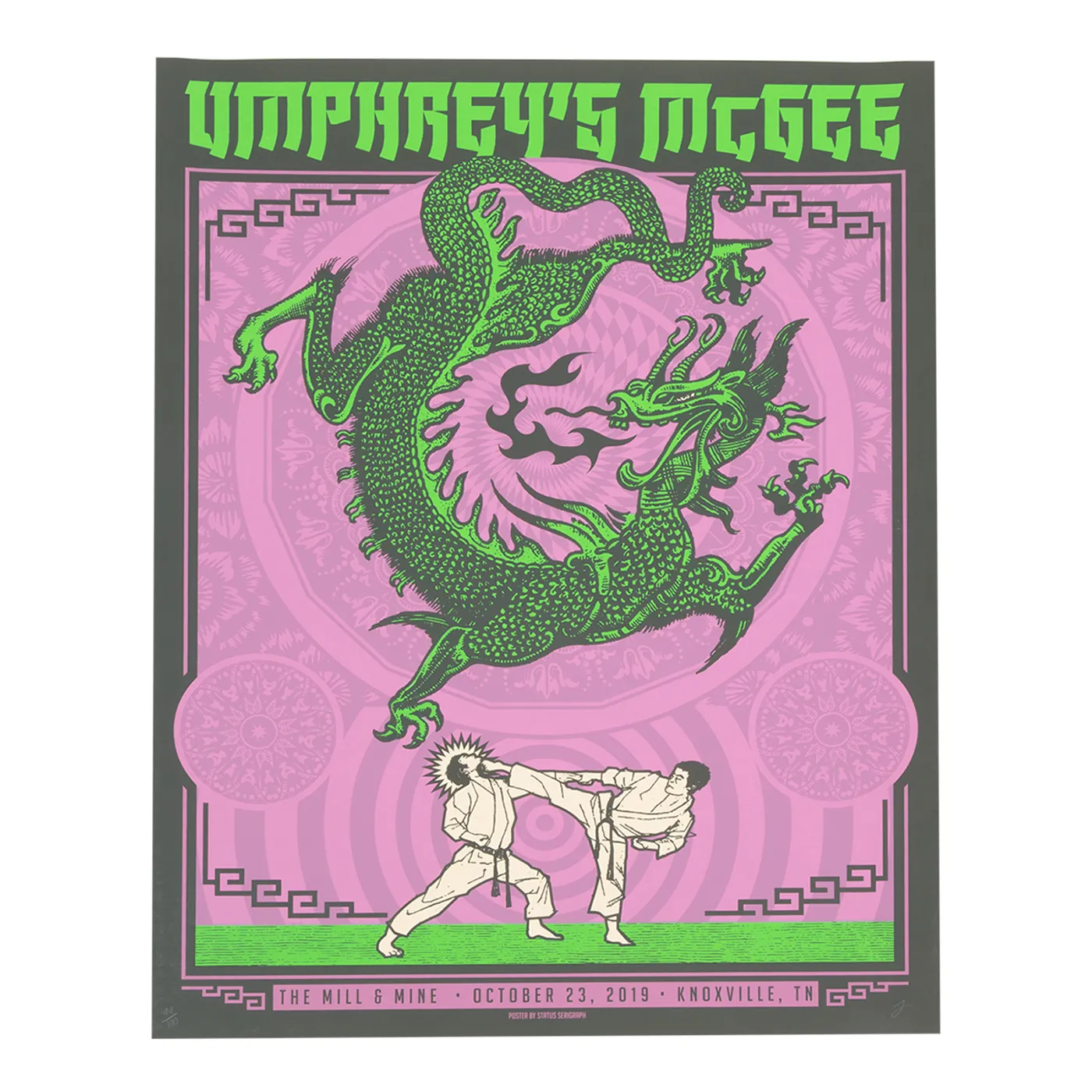 Umphrey's McGee Justin Helton Knoxville Poster