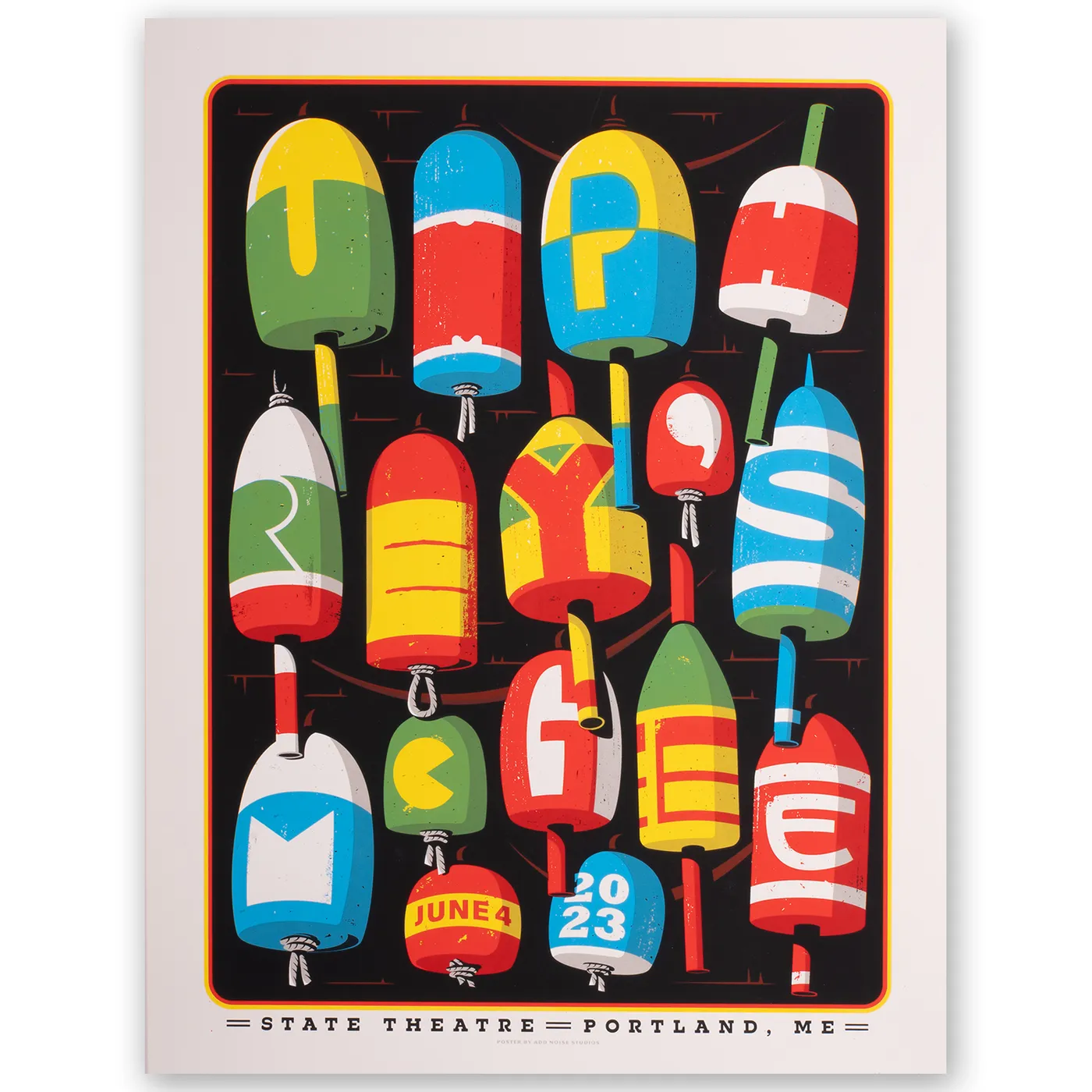 Umphrey's McGee Portland, ME 2023 Poster by Mike Tallman at Add Noise Studios