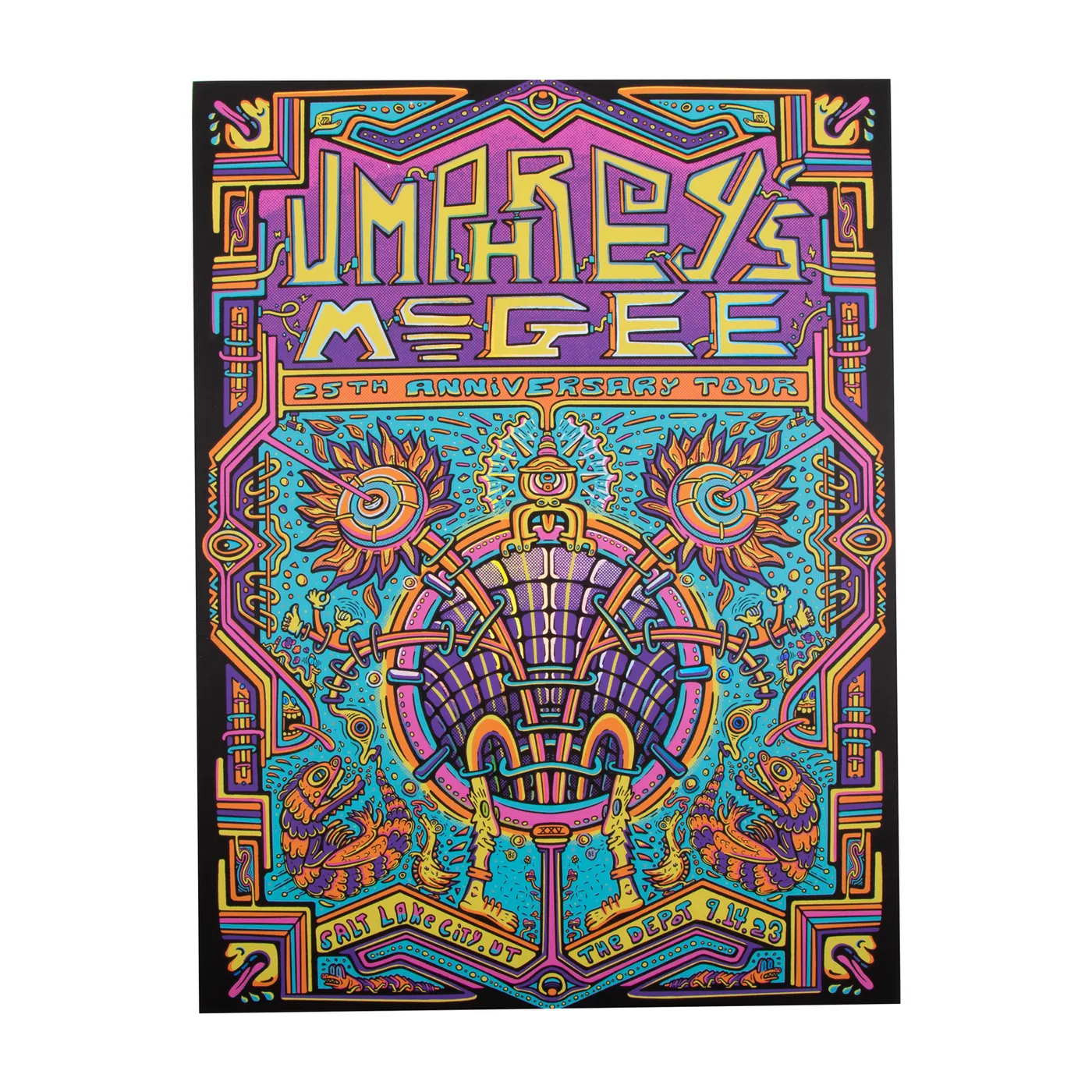 Umphrey's McGee Salt Lake City, UT 2023 Poster by Andrew Sax