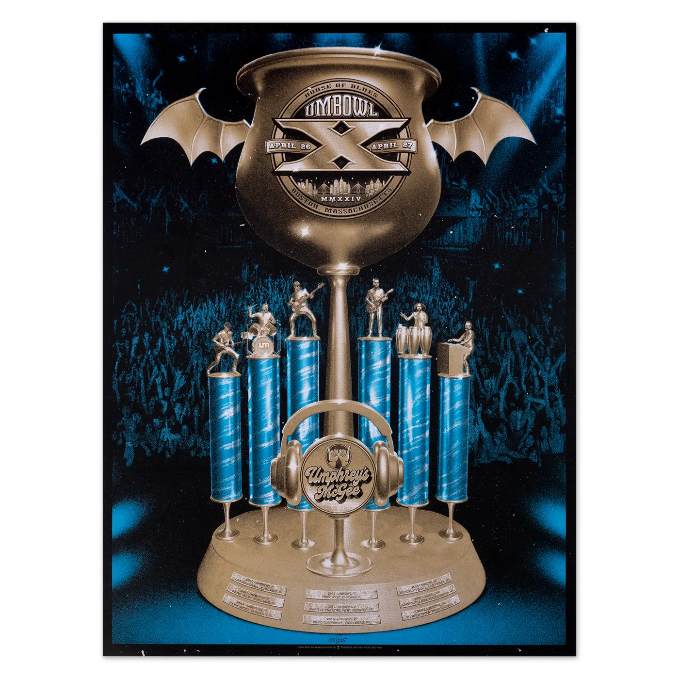 Umphrey's McGee UMBowl X Poster
