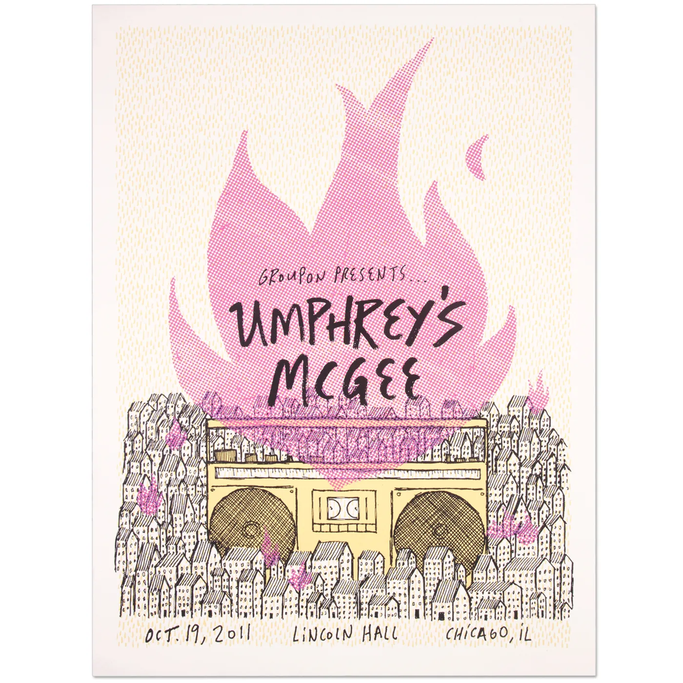 Umphrey's McGee Groupon Presents Show Poster