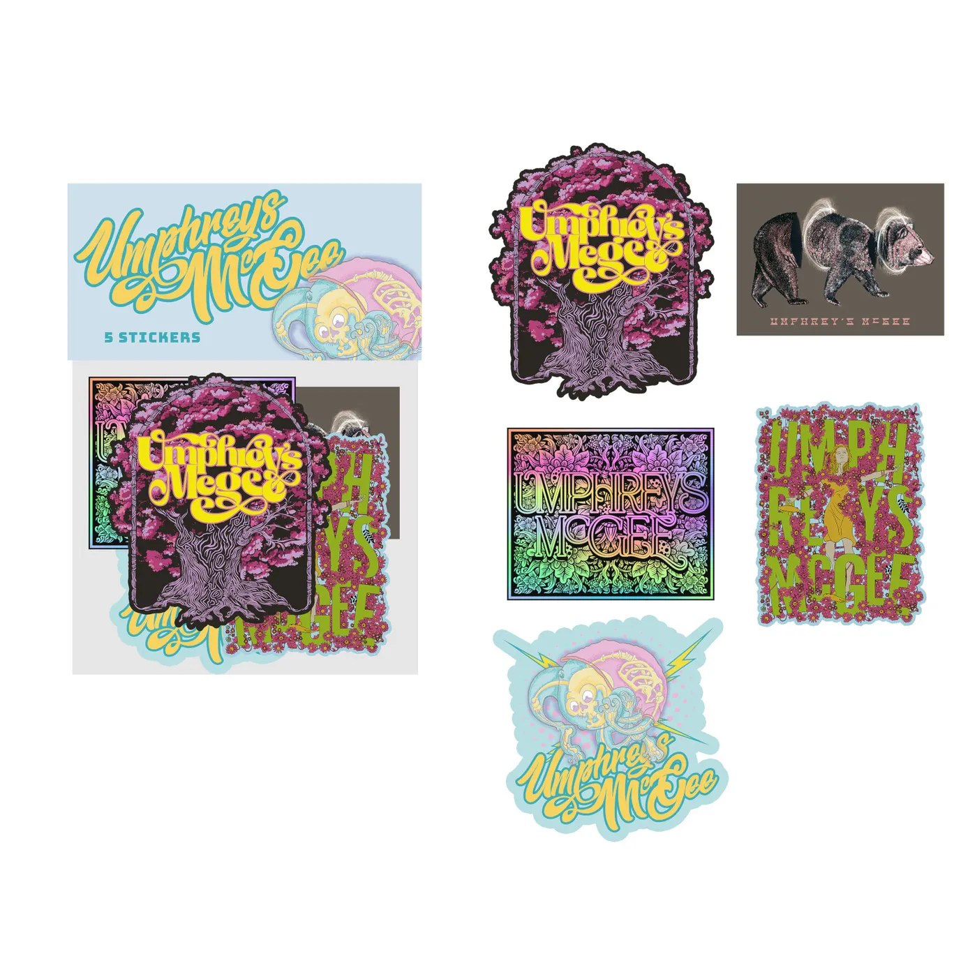 Umphrey's McGee Sticker Pack