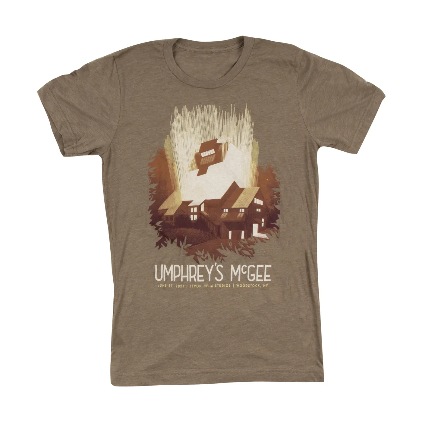 Umphrey's McGee Levon Helm Studio Live Stream Short Sleeve Tee
