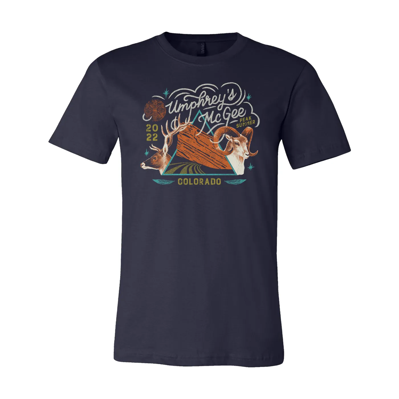 Umphrey's McGee Navy Peak Summer Tee