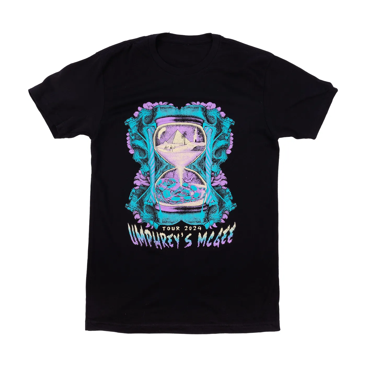Umphrey's McGee Pyramid Hourglass 2024 Tour Tee