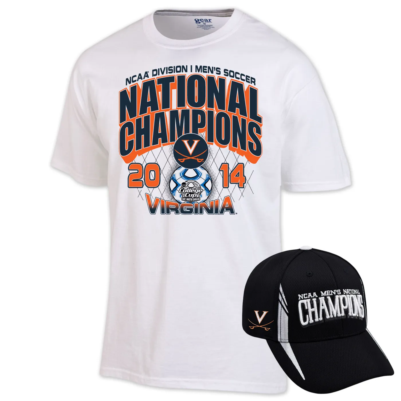 UVA Athletics Men's Soccer NCAA Champions Locker Room Bundle