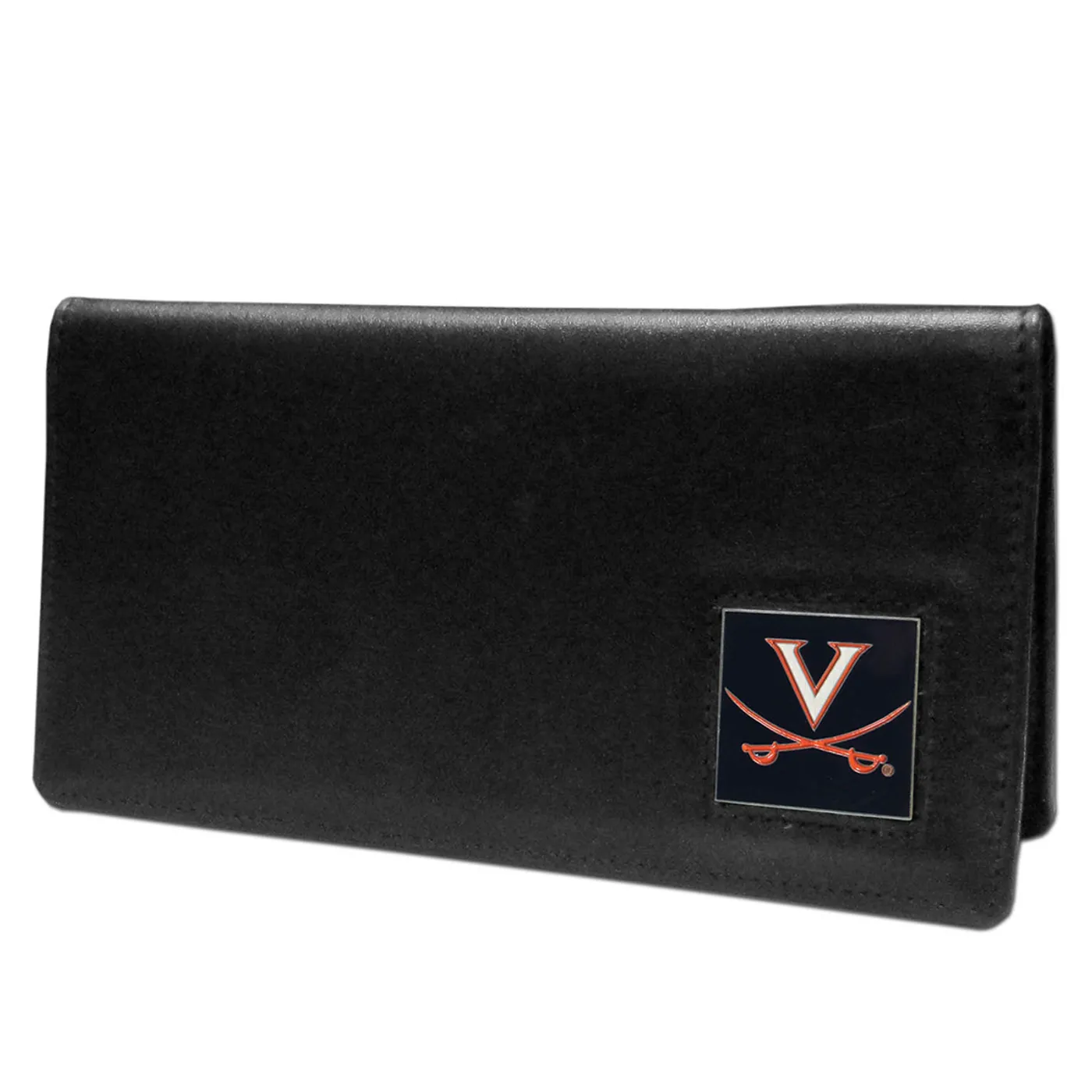 UVA Athletics University of Virginia Cavaliers Leather Checkbook Cover
