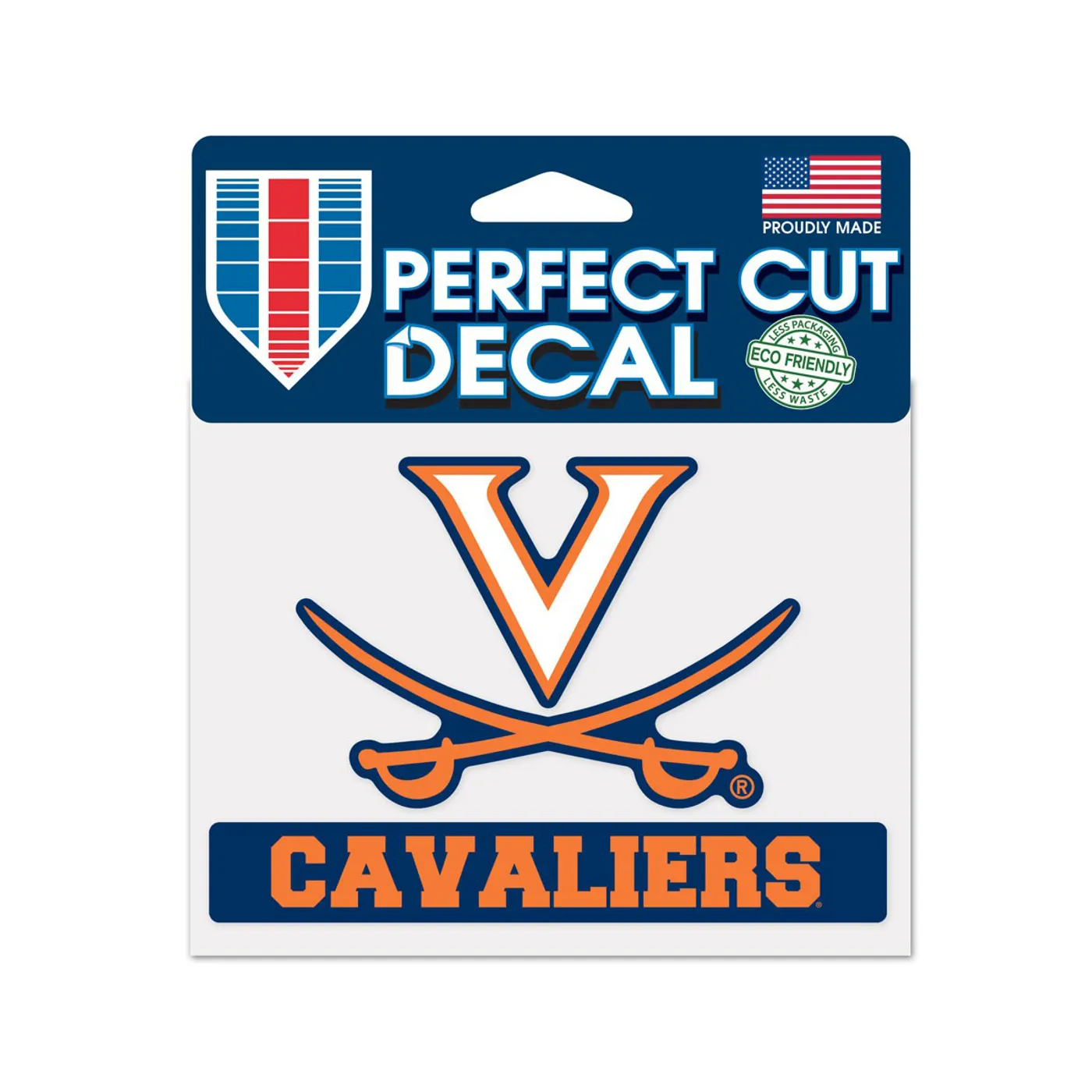 UVA Athletics University of Virginia Cavaliers Perfect Cut Decal