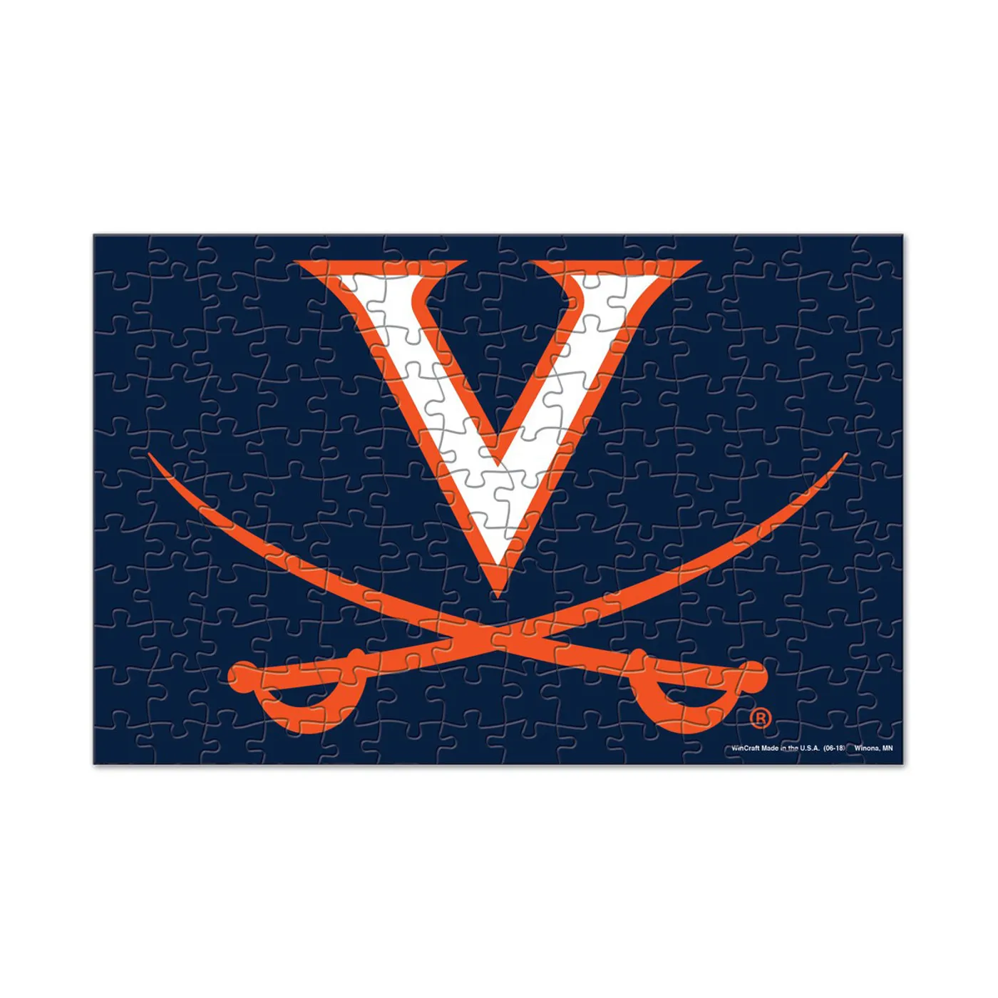UVA Athletics University of Virginia V-Sabre Puzzle