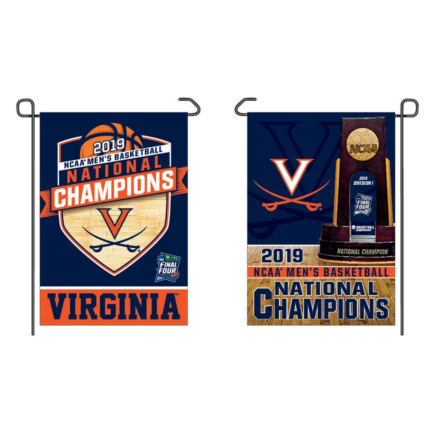 UVA Athletics 2019 National Champions Garden Flag (2-sided)