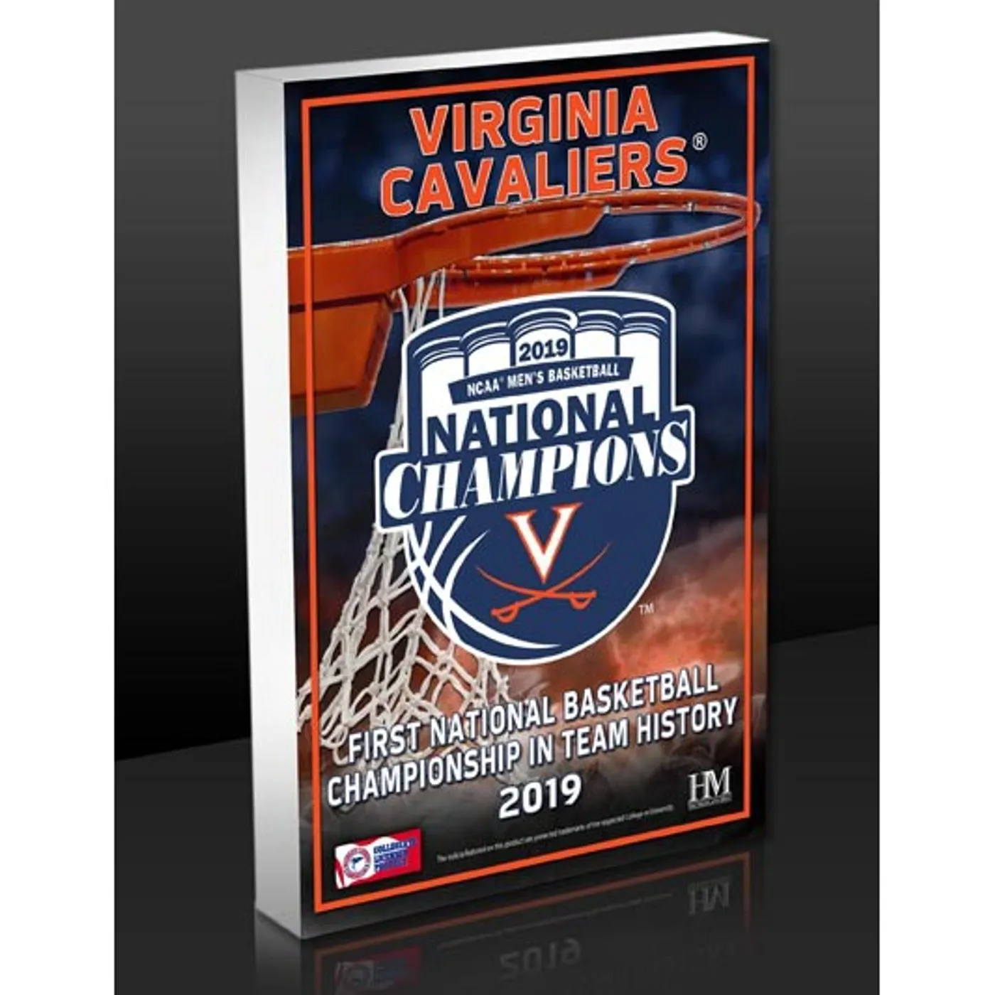 UVA Athletics University of Virginia 2019 Champions 3D Acrylic BlocKart