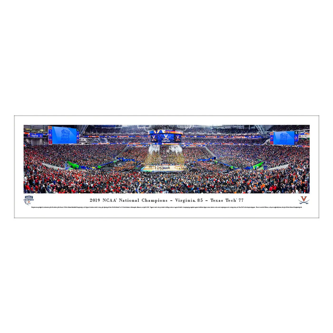 UVA Athletics 2019 NCAA Champions Celebration Panoramic Image