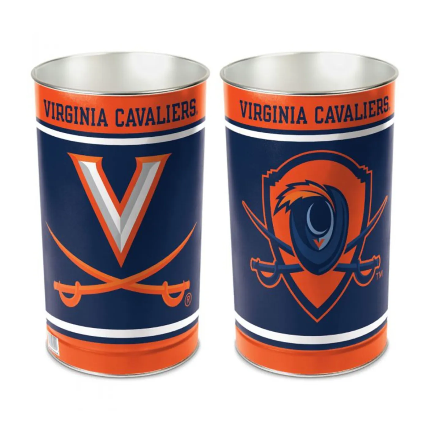 UVA Athletics Wastebasket