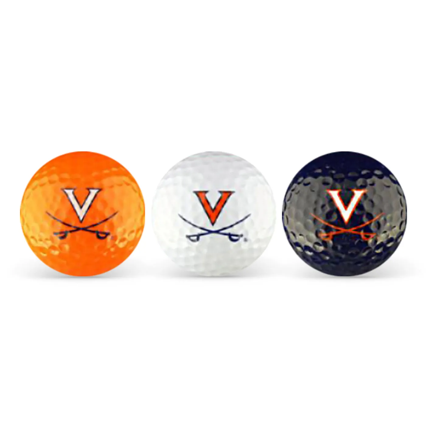 UVA Athletics University of Virginia Cavaliers Golf Ball (Set of 3)