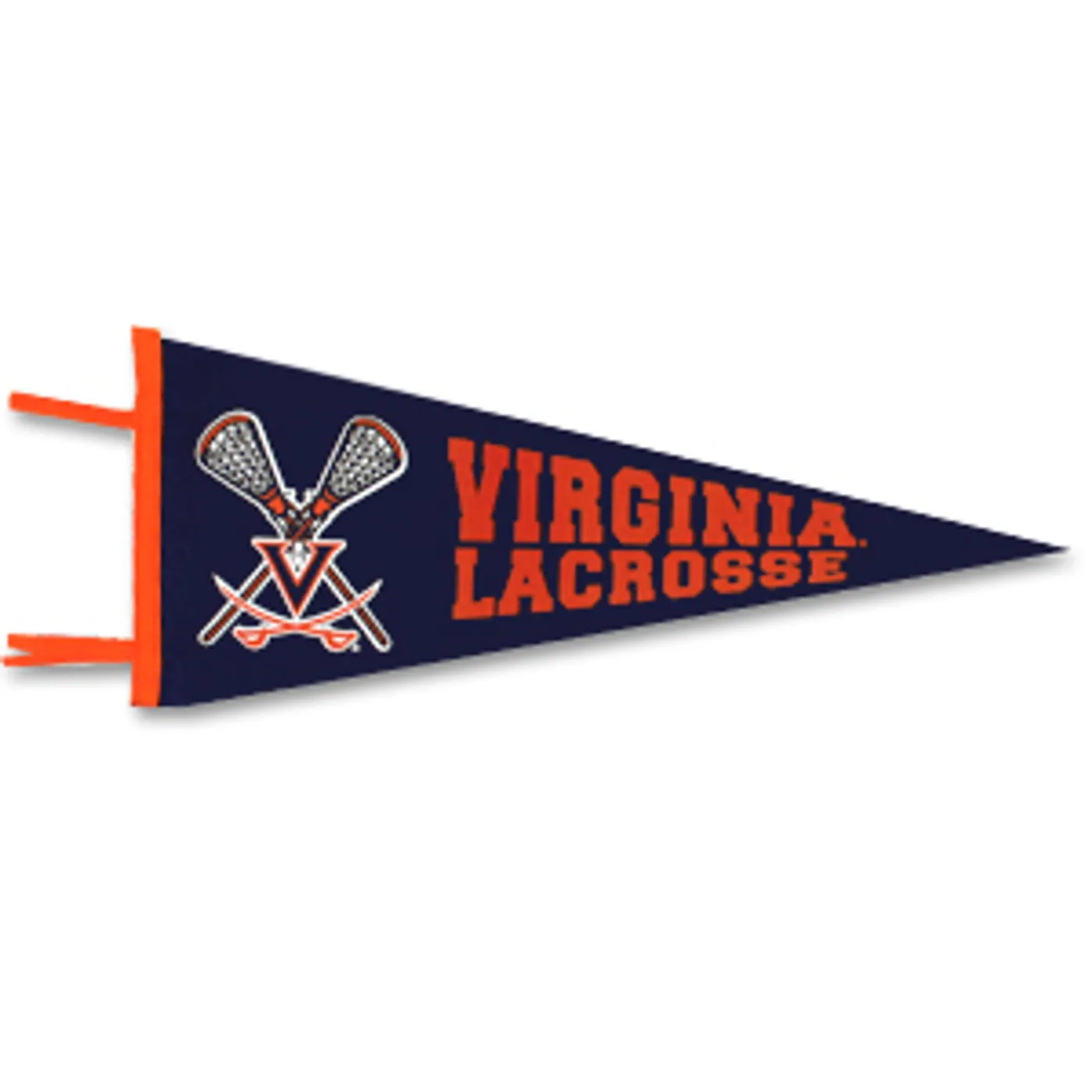 UVA Athletics Lacrosse Pennant