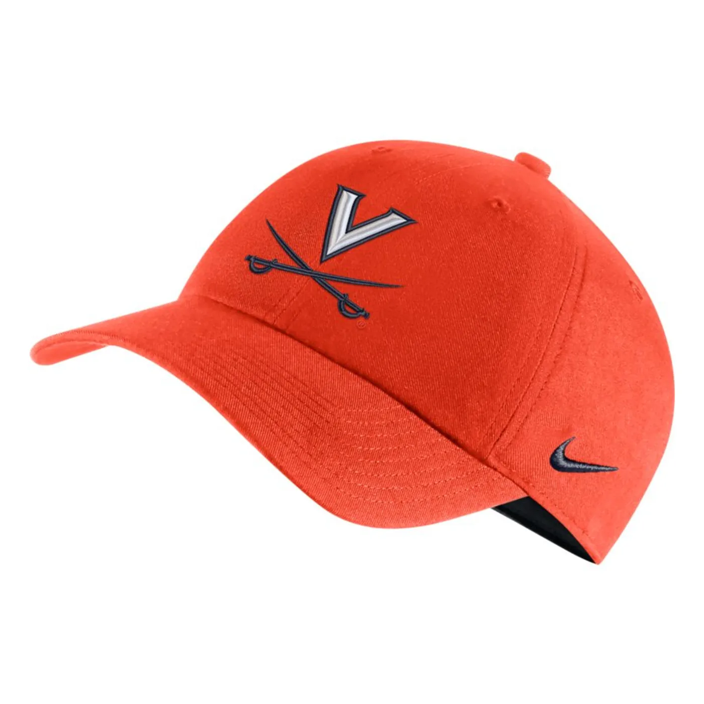 UVA Athletics University of Virginia 2021 Nike Heritage Hat - Orange