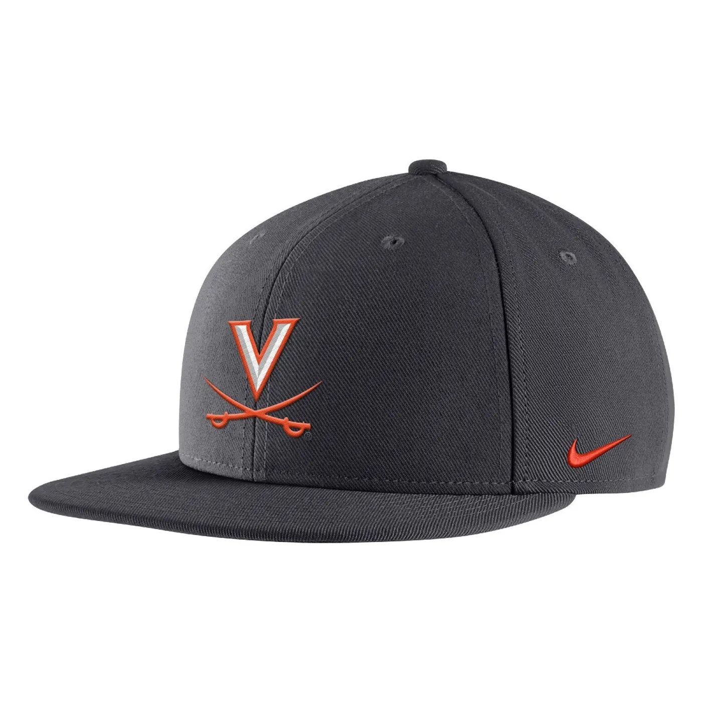 UVA Athletics University of Virginia 2021 Black Flatbill