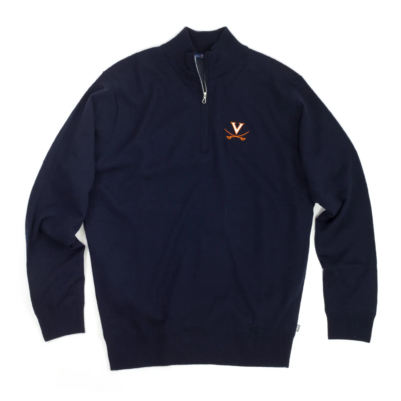 UVA Athletics University of Virginia MERINO Half-Zip Sweater