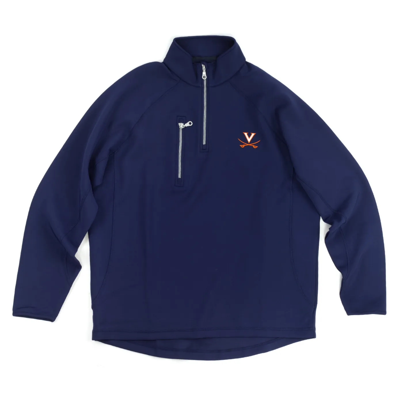 UVA Athletics University of Virginia AQUATEC Half-Zip Pullover