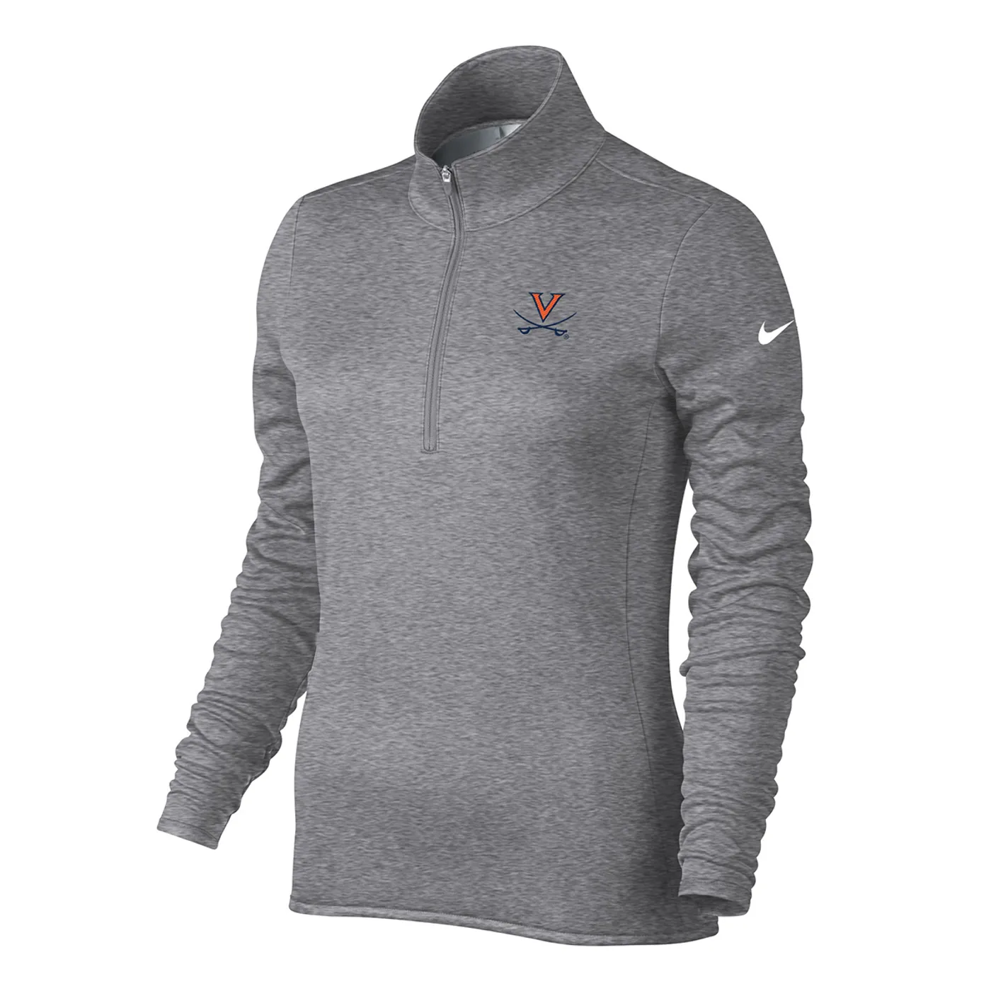 UVA Athletics University of Virginia Ladies Lucky Azalea Half-Zip Top