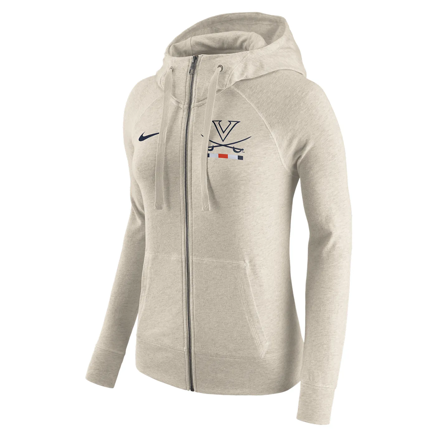 UVA Athletics University of Virginia Nike Full-Zip Ladies Hoodie
