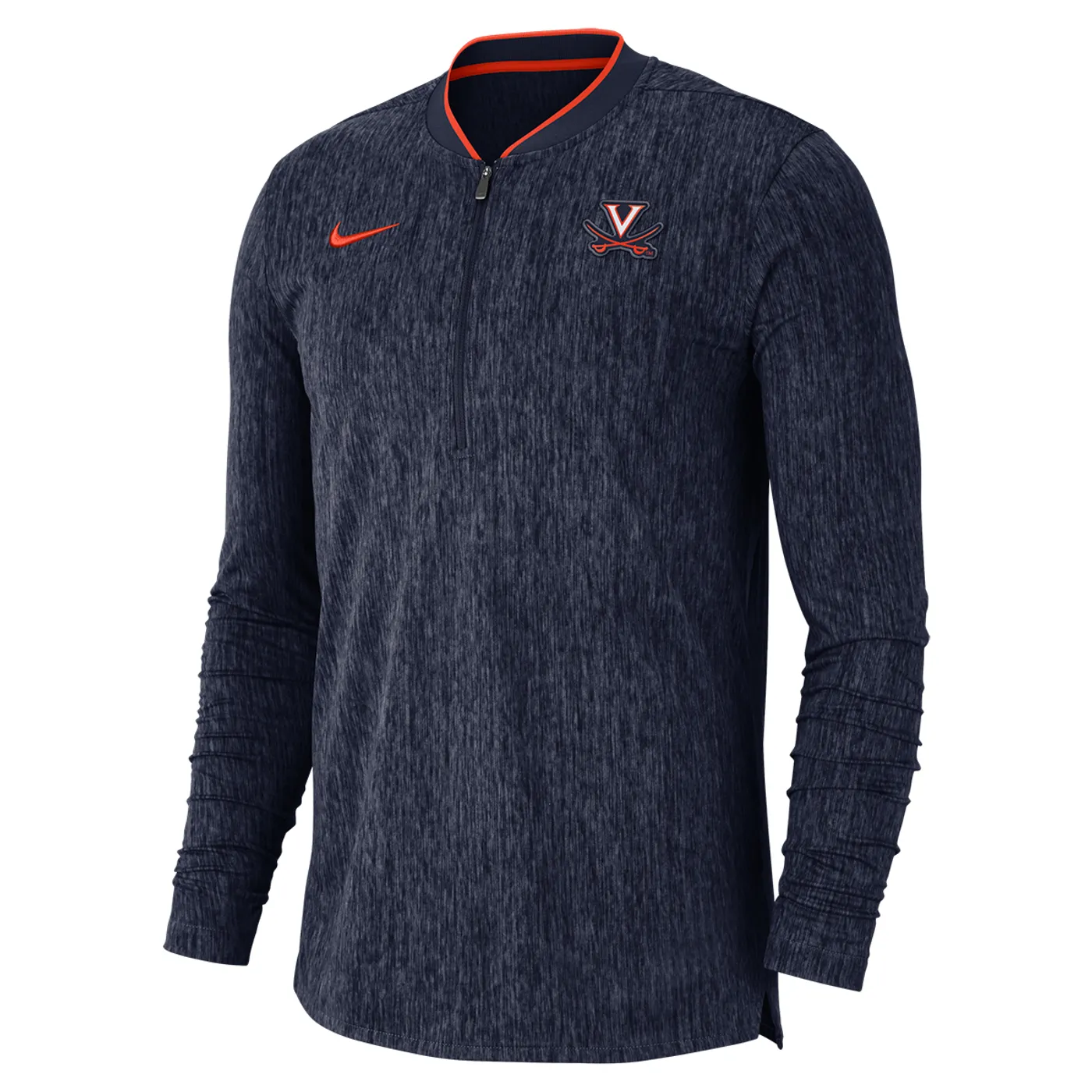 UVA Athletics University of Virginia Nike Crew Neck Half-Zip Sweatshirt
