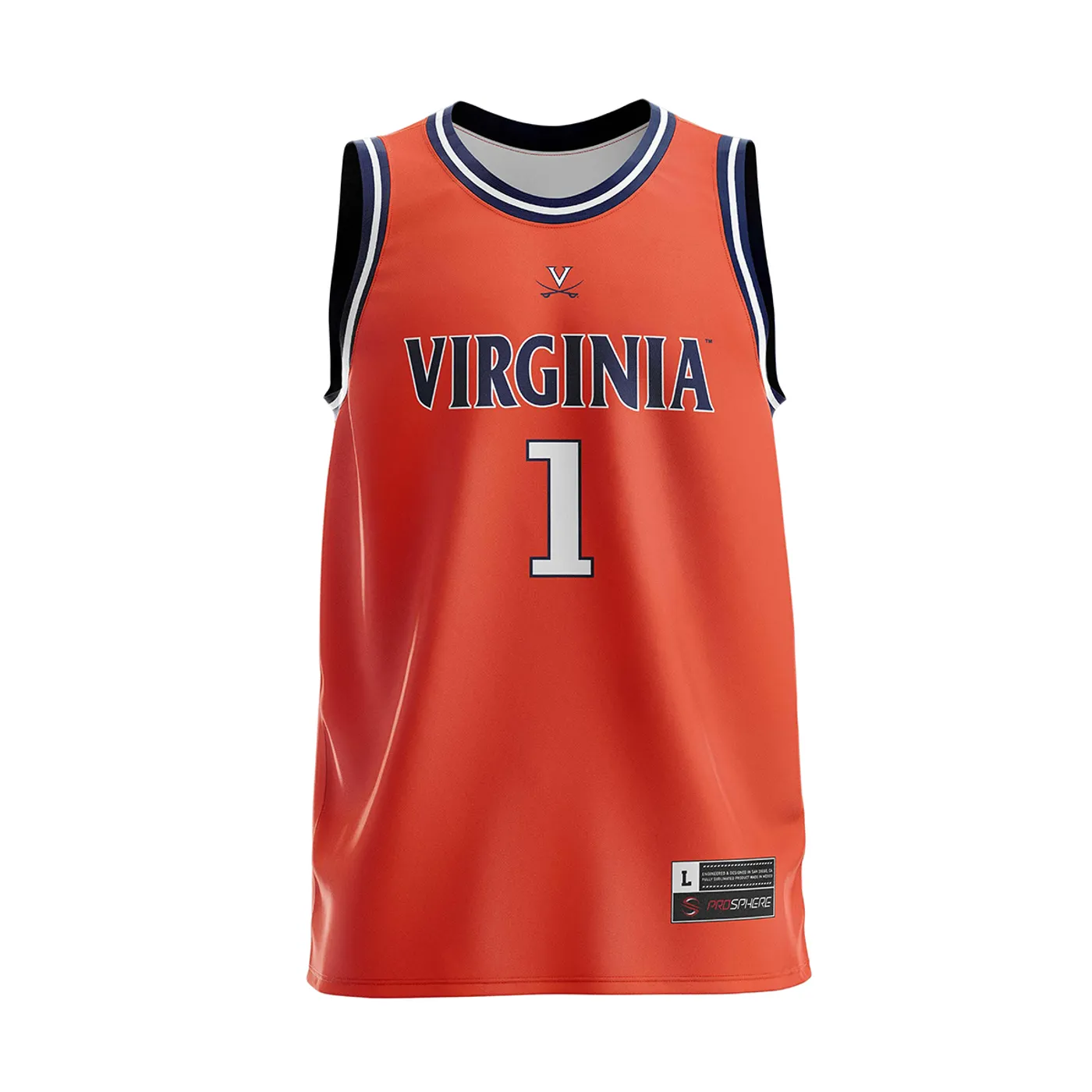 UVA Athletics 2019 #1 National Champions Youth Orange Jersey