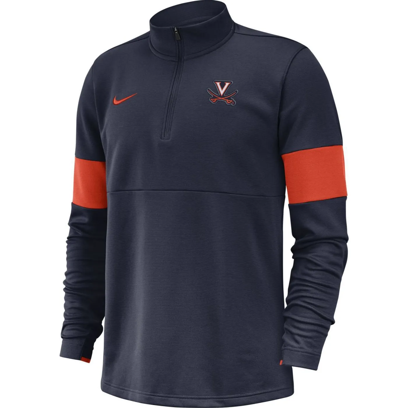 UVA Athletics University of Virginia Therma 1/2 Zip Long Sleeve Pullover
