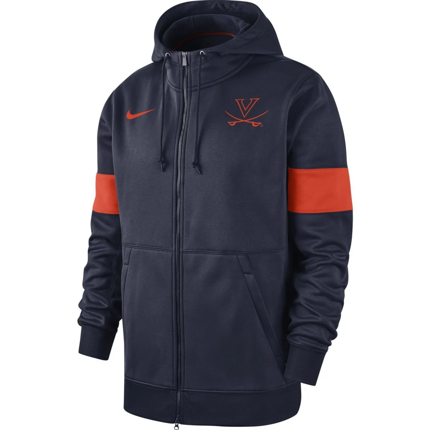 UVA Athletics University of Virginia Therma Zip Hoodie