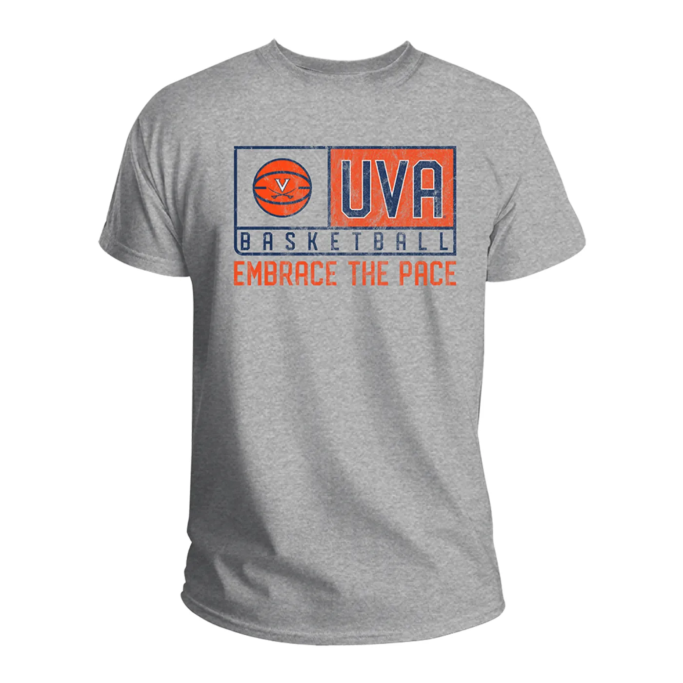 UVA Athletics University of Virginia Basketball Embrace the Pace T-shirt