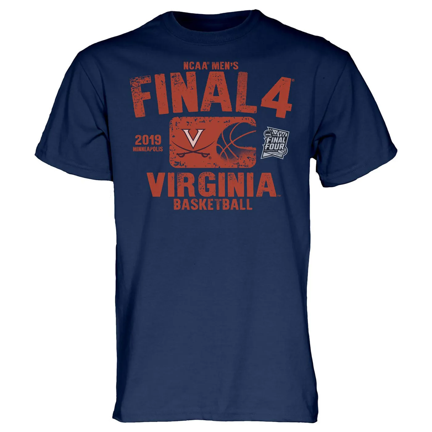 UVA Athletics Virginia Basketball 2019 Final 4 T-shirt