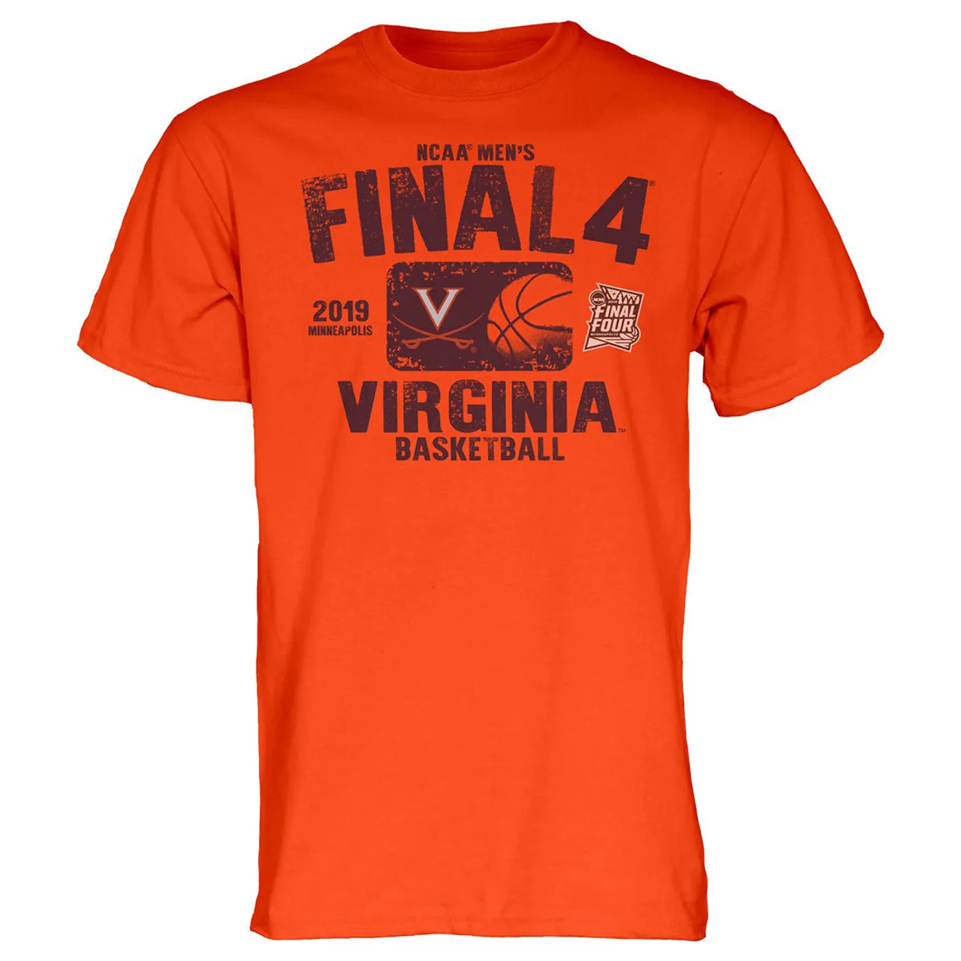 UVA Athletics Virginia Basketball 2019 Final 4 T-shirt