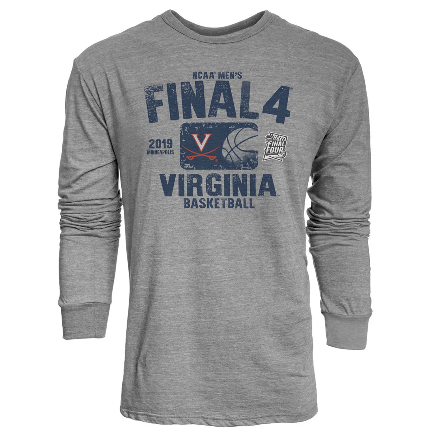 UVA Athletics Virginia Basketball 2019 Final 4 Long Sleeve T-shirt