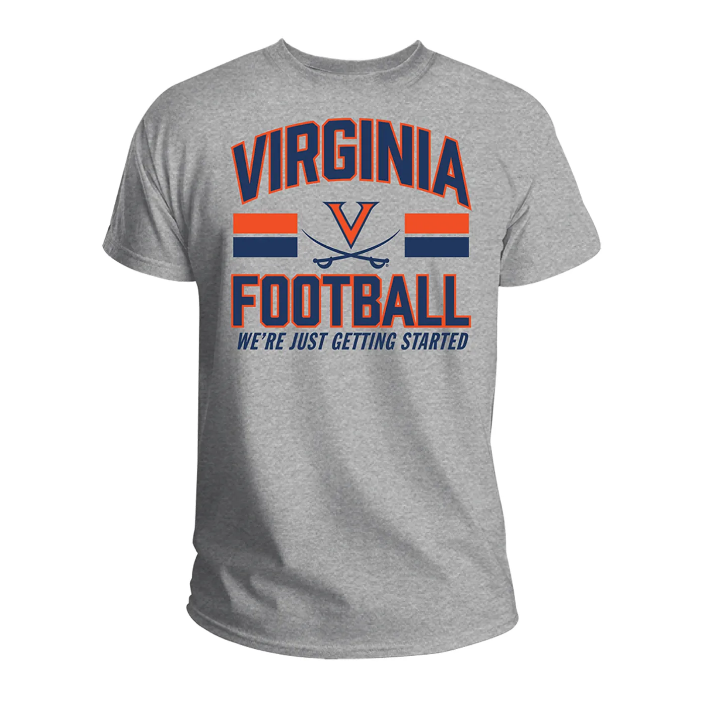 UVA Athletics University of Virginia Football We're Just Getting Started T-shirt