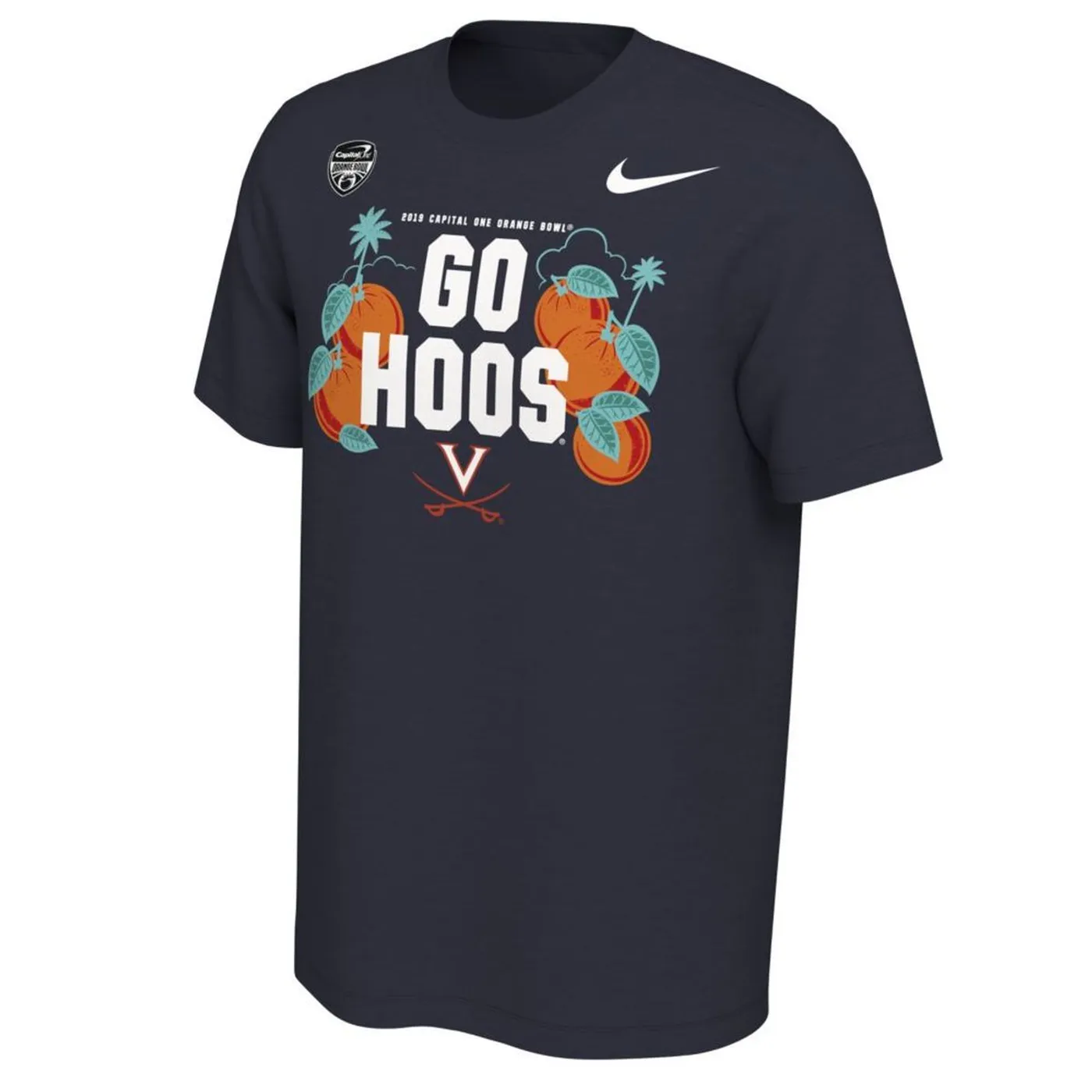 UVA Athletics Virginia Cavaliers 2019 Orange Bowl T-shirt