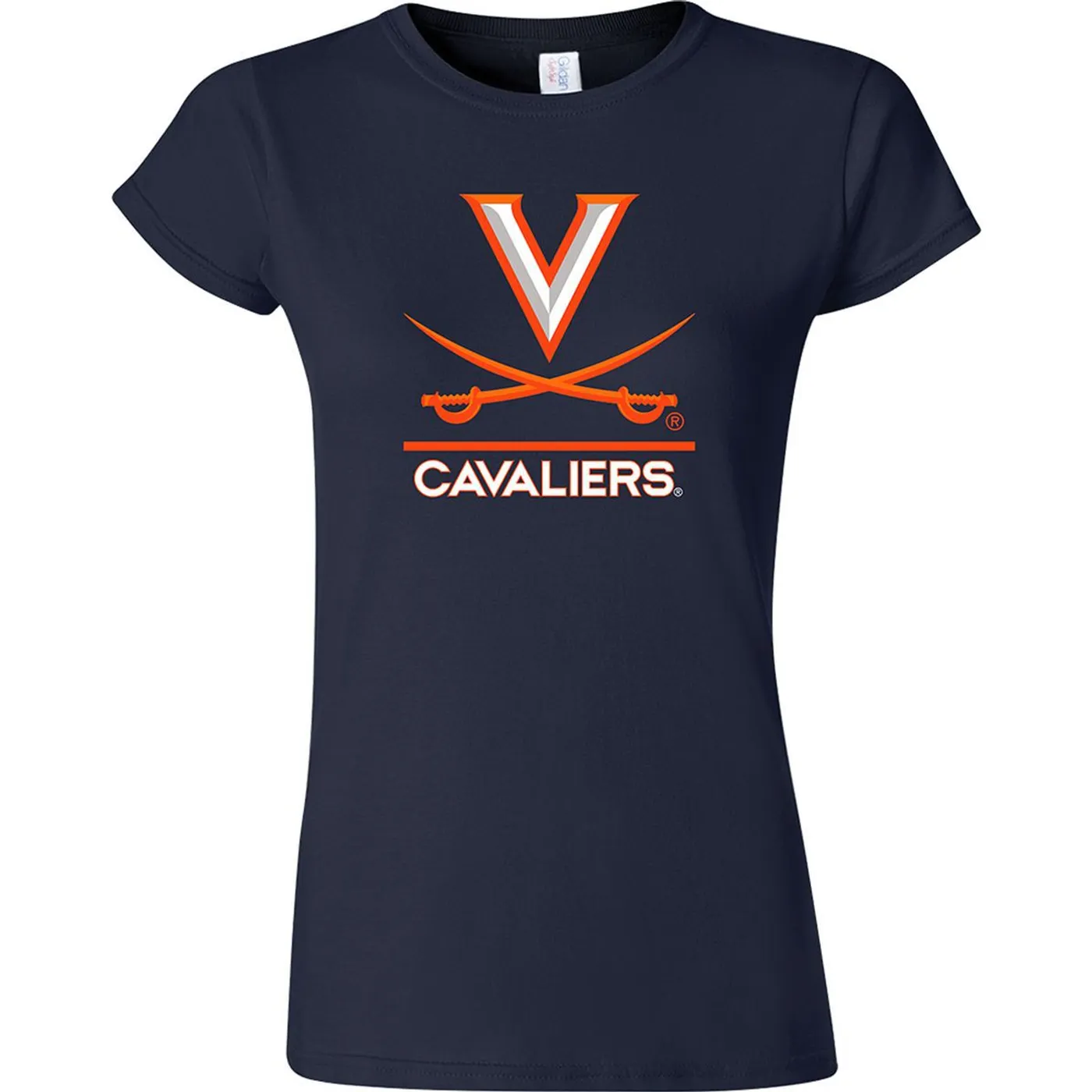 UVA Athletics Virginia V-sabre Cavaliers Ladies T-shirt