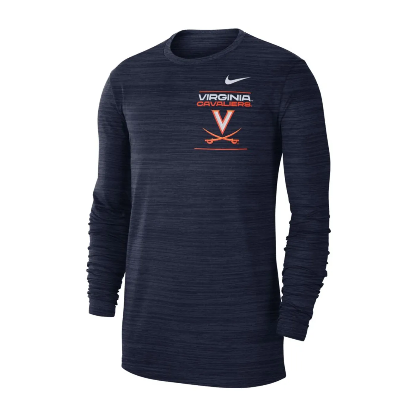 UVA Athletics University of Virginia 2021 Nike Longsleeve Sideline Tee