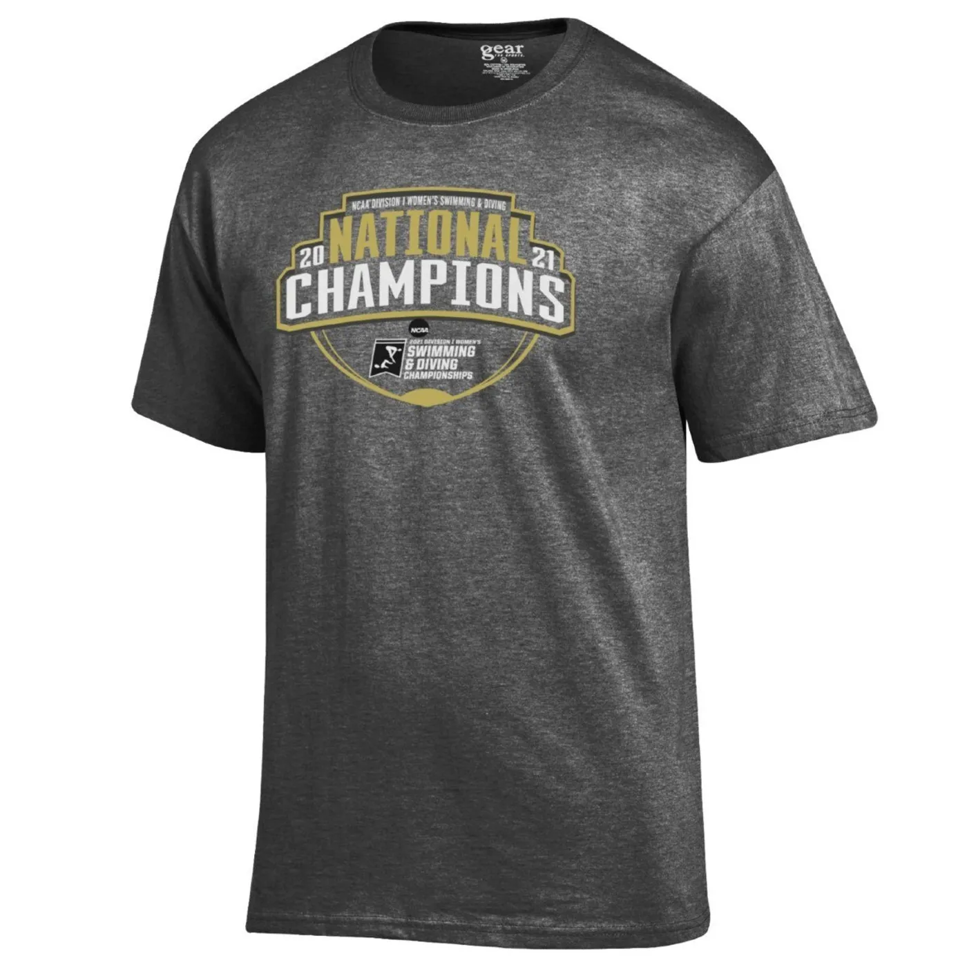 UVA Athletics Virginia Women's Swimming and Diving 2021 National Champions Locker Room T-shirt